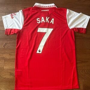 Red and White Arsenal Jersey